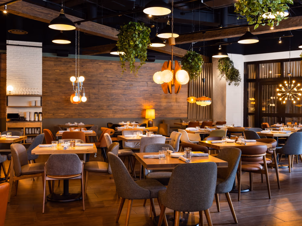 The dining room at Beatrix in Chicago