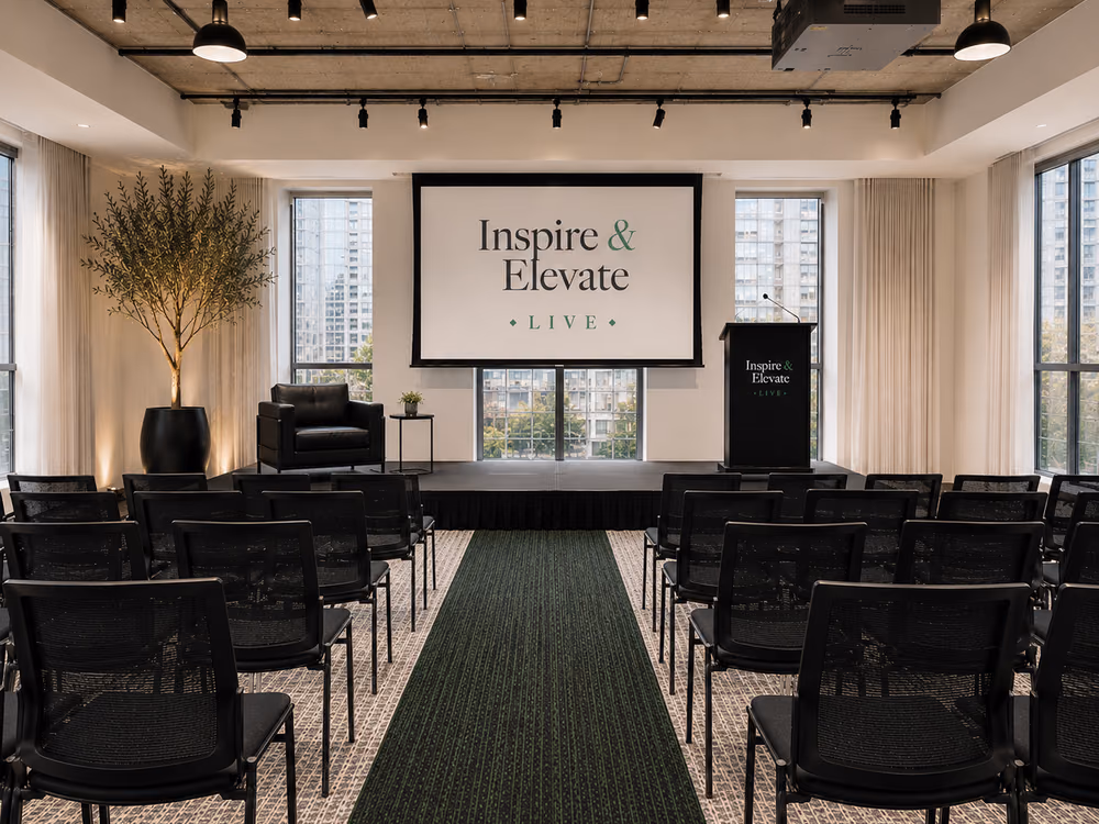 Convene event space set for Inspire & Elevate Live in Chicago